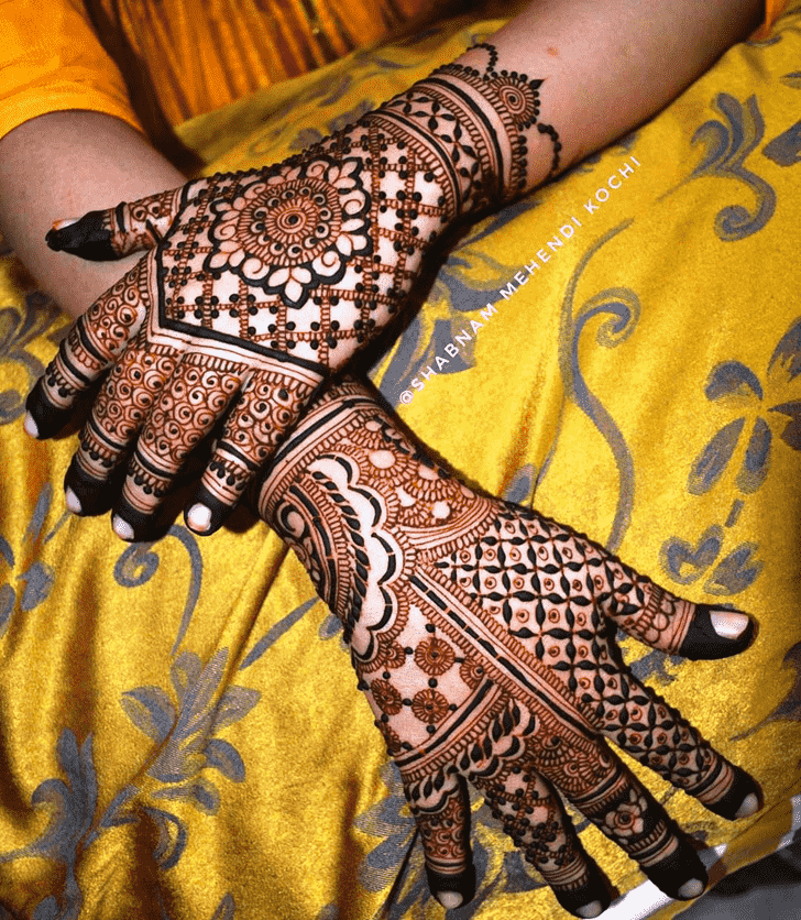 Gorgeous Indian Henna design