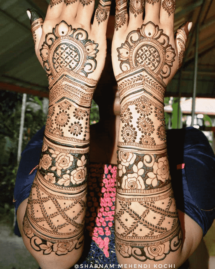 Ideal Indian Henna design