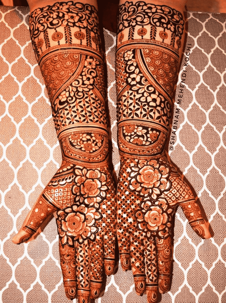 Magnificent Indian Henna design