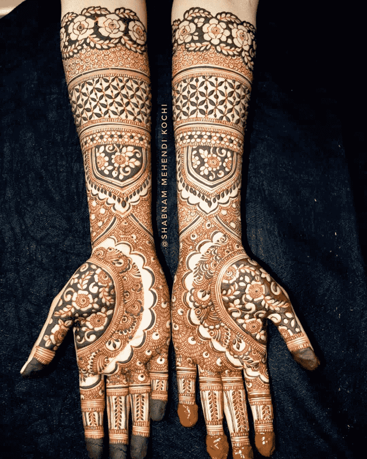 Marvelous Indian Henna design
