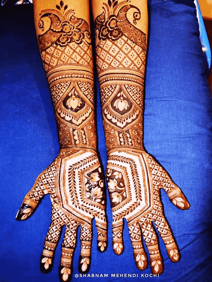 Pretty Indian Henna design