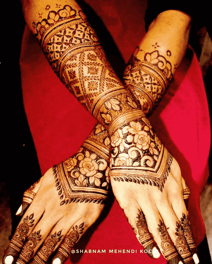 Splendid Indian Henna design