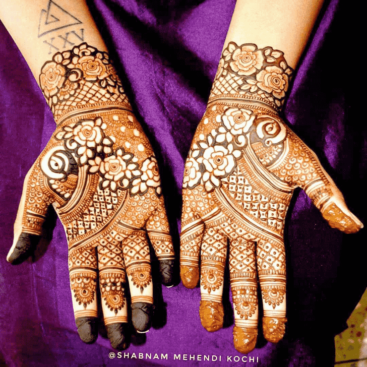 Stunning Indian Henna design