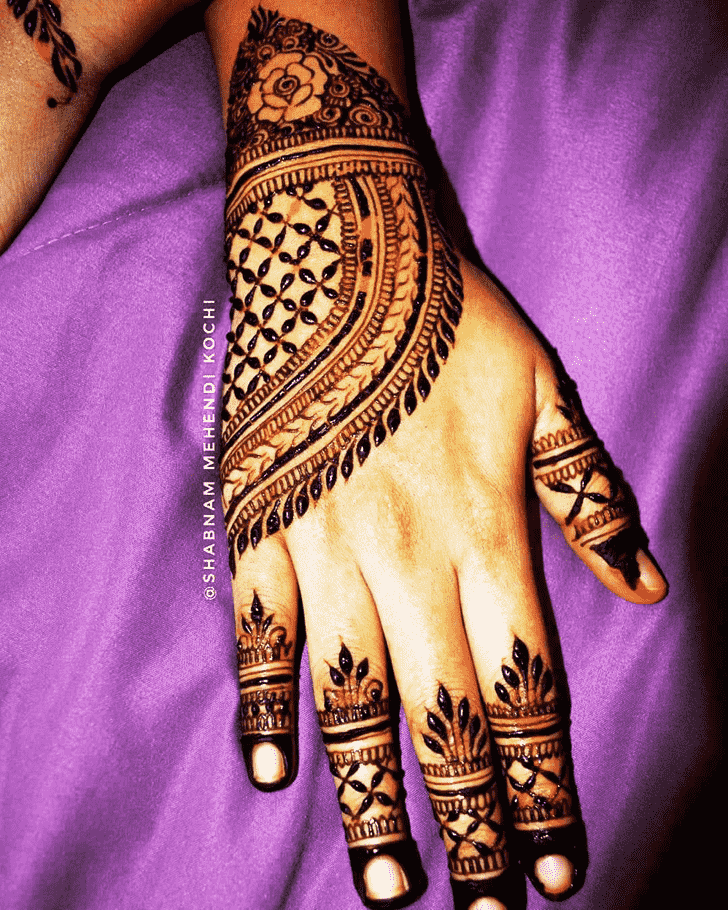 Superb Indian Henna design