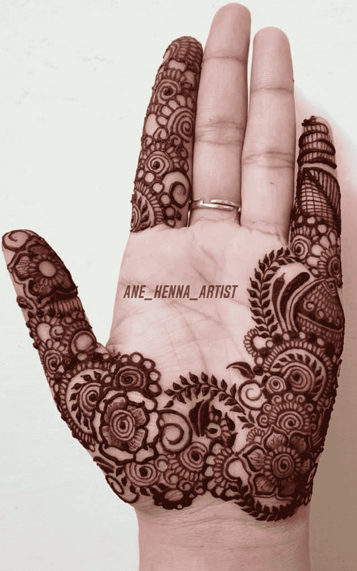 Fetching Indo Arabic Henna Design