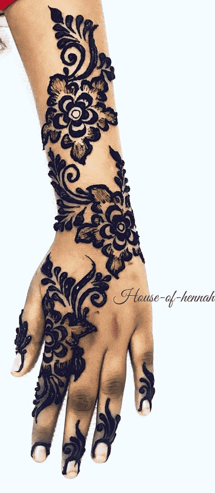Grand Indo Arabic Henna Design