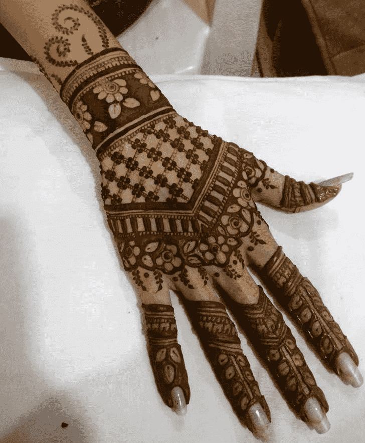Awesome Indo Arabic Henna Design