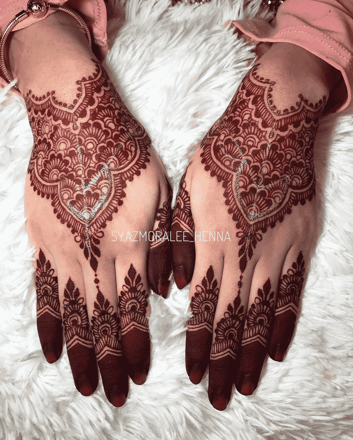 Appealing Indore Henna Design