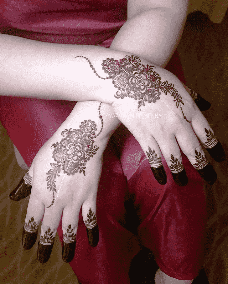 Enthralling Indore Henna Design