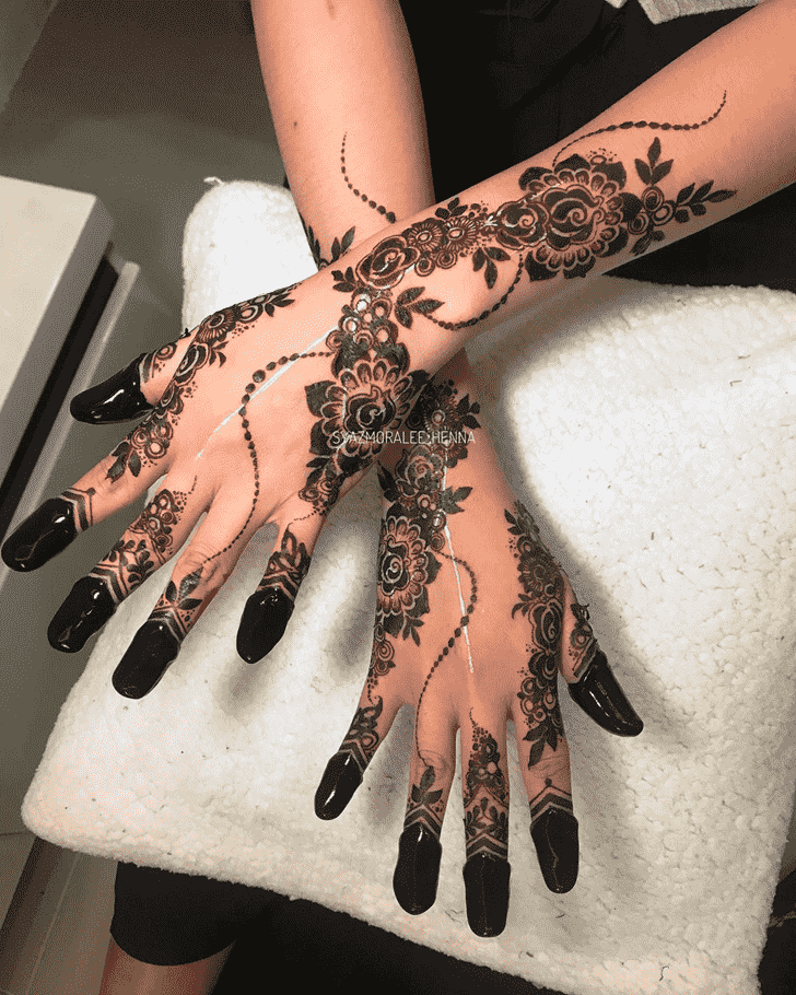 Fair Indore Henna Design