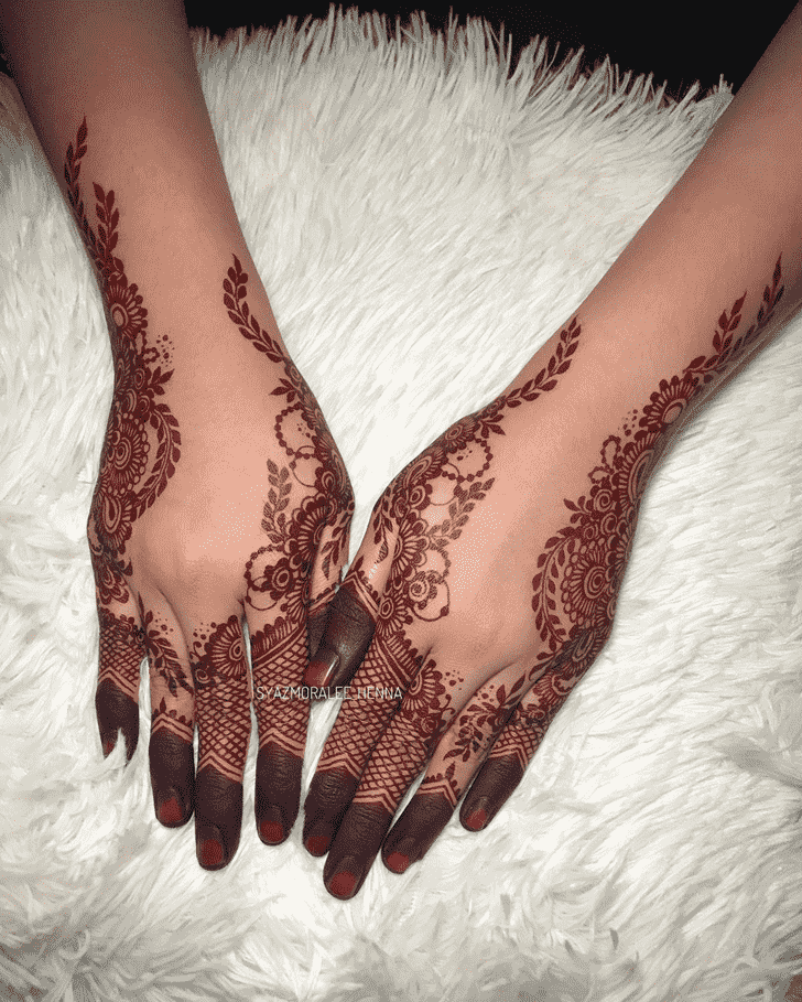 Marvelous Indore Henna Design