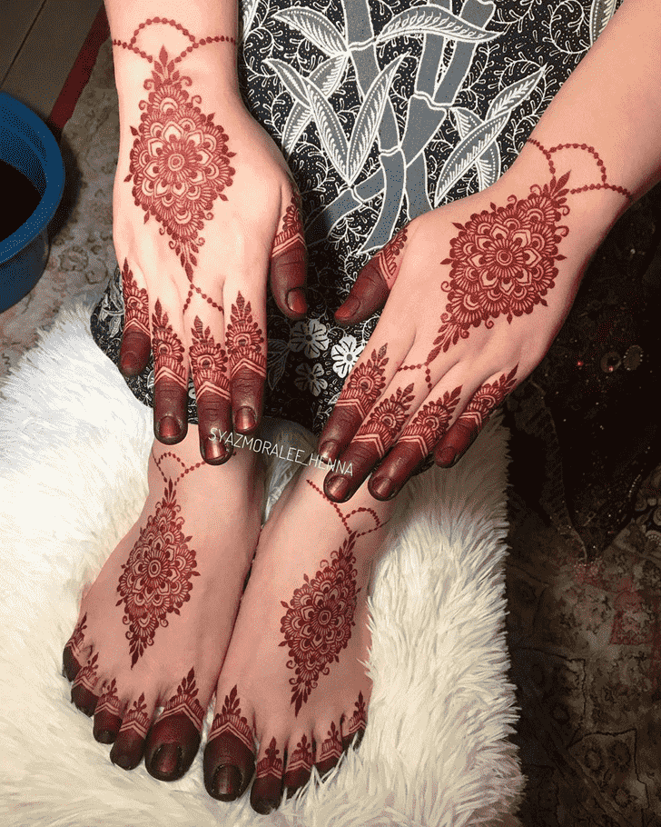 Stunning Indore Henna Design