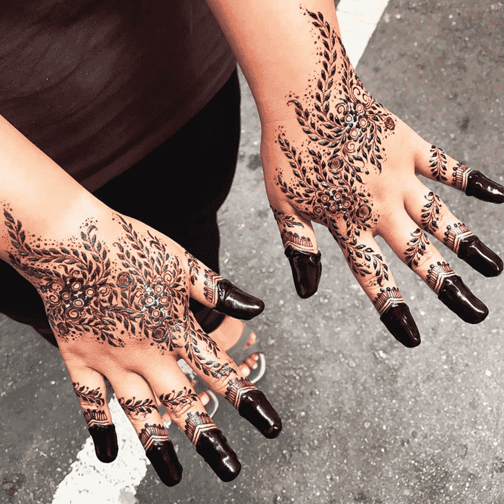 Superb Indore Henna Design