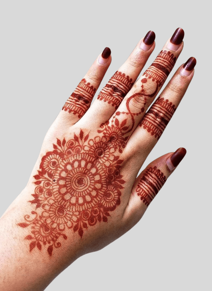 Appealing Interesting Henna Design