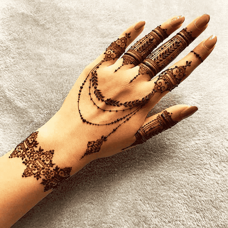 Dazzling Ireland Henna Design