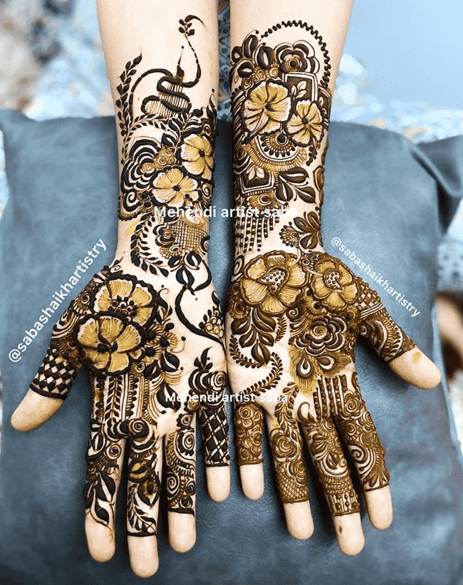 Beauteous Islamabad Henna Design