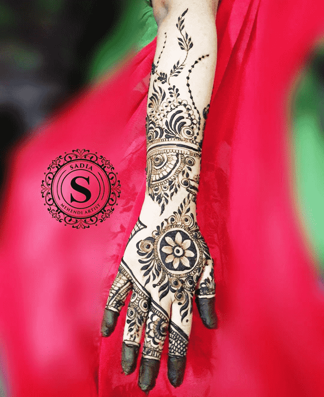 Arm Islamabad Henna Design