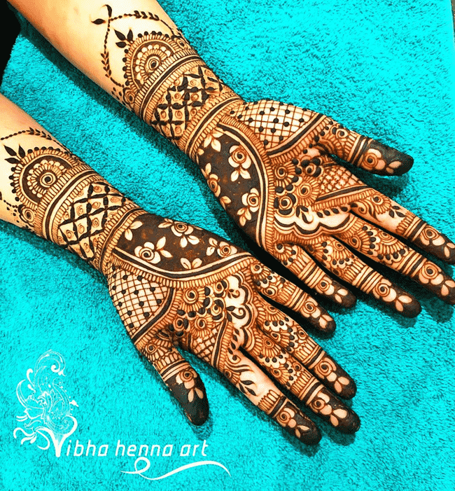 Ravishing Islamabad Henna Design