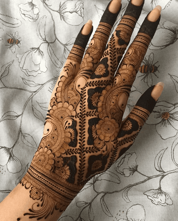 Ravishing Israel Henna Design