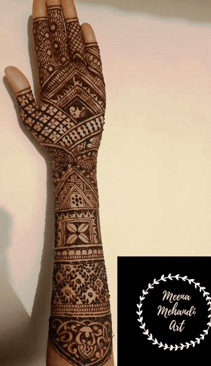 Delicate Italy Henna Design