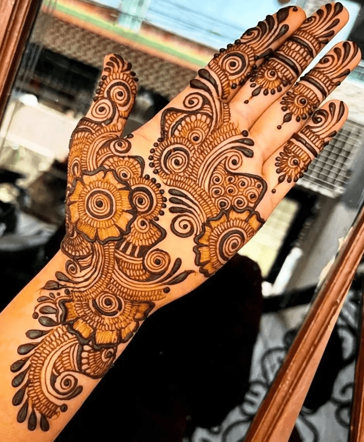 Exquisite Italy Henna Design