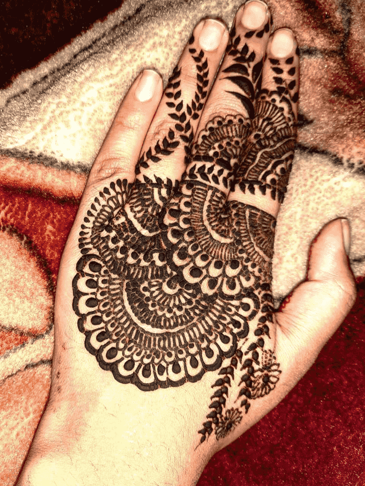 Adorable Jaipur Henna Design