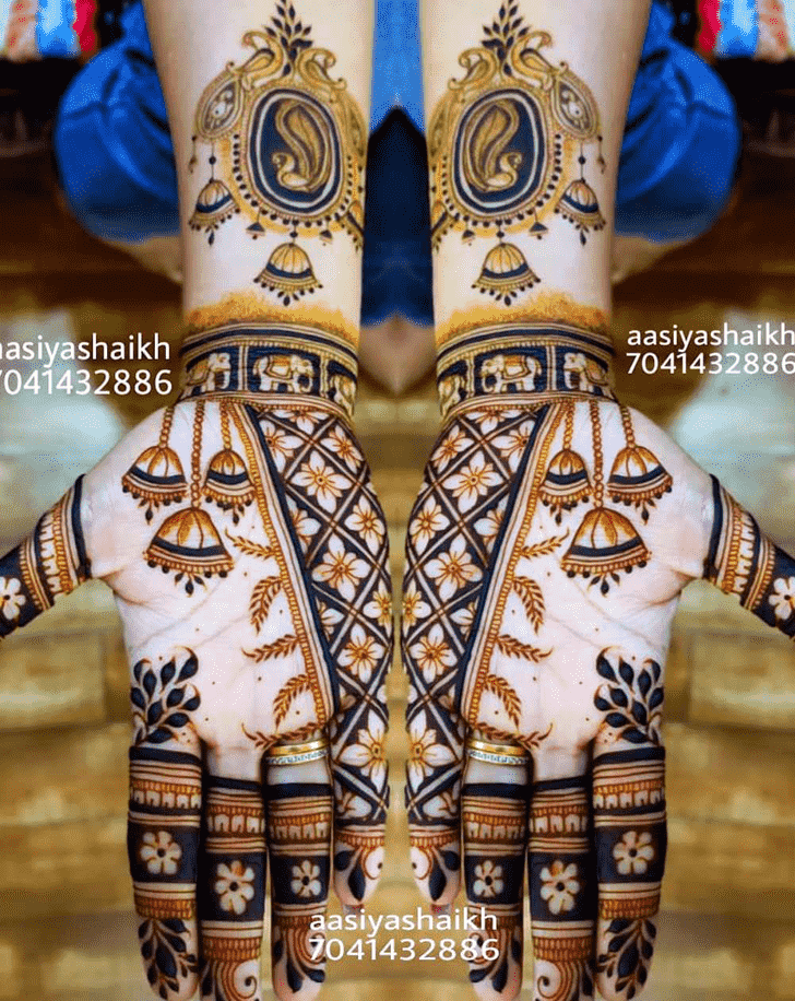 Angelic Jaipur Henna Design