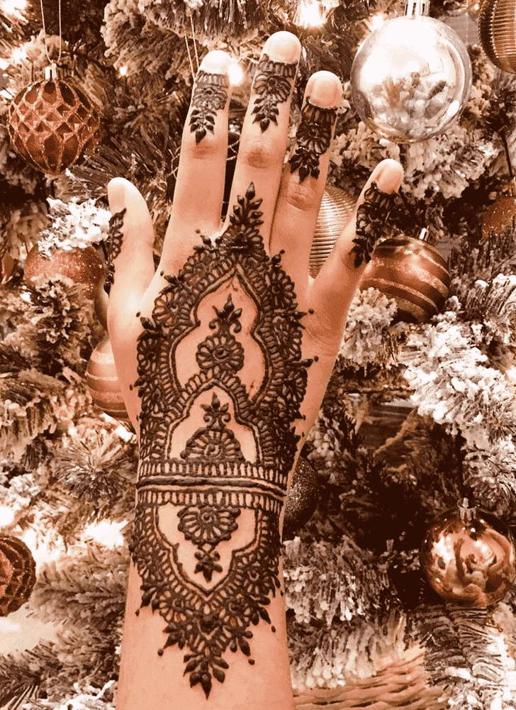 Arm Jaipur Henna Design