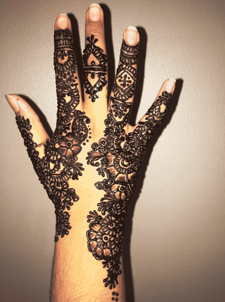 Enthralling Jaipur Henna Design
