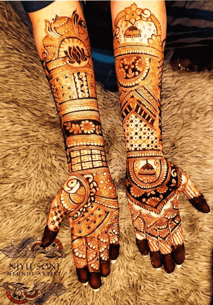 Marvelous Jaipur Henna Design