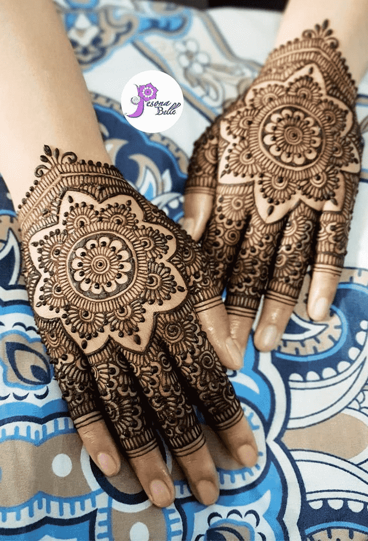 Ravishing Jaipur Henna Design