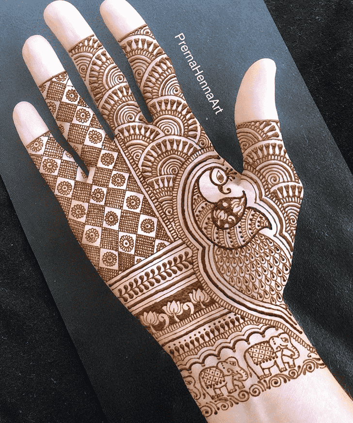 Stunning Jaipur Henna Design