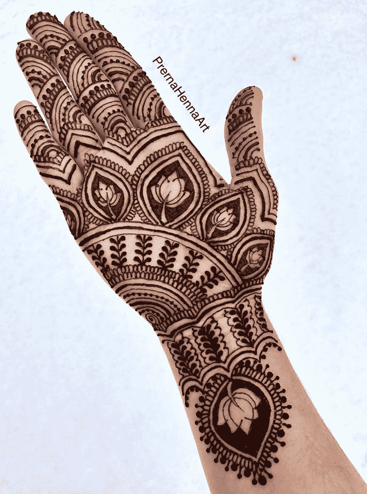 Superb Jaipur Henna Design