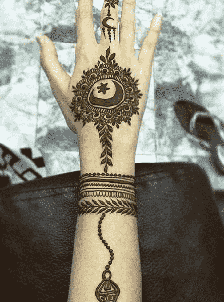 Appealing Jalalabad Henna Design