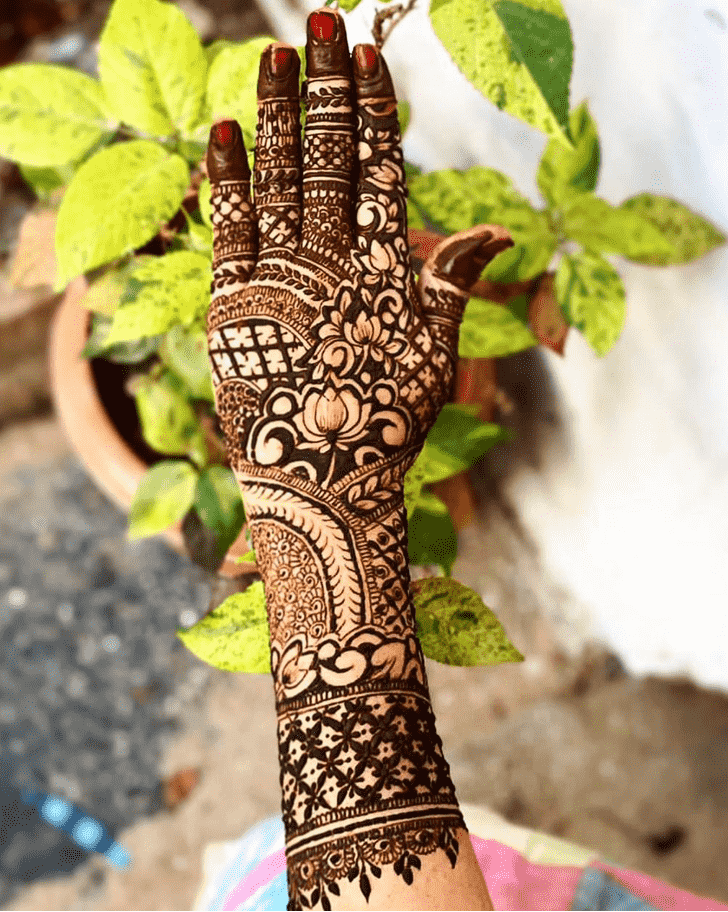 Arm Jalalabad Henna Design