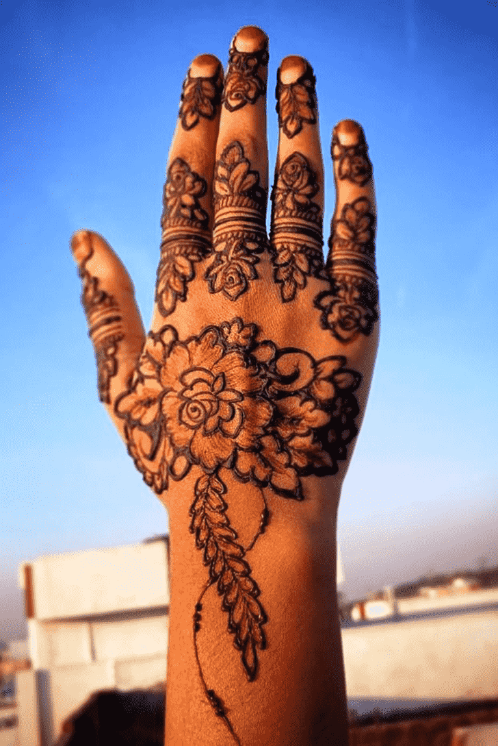 Grand Jalalabad Henna Design