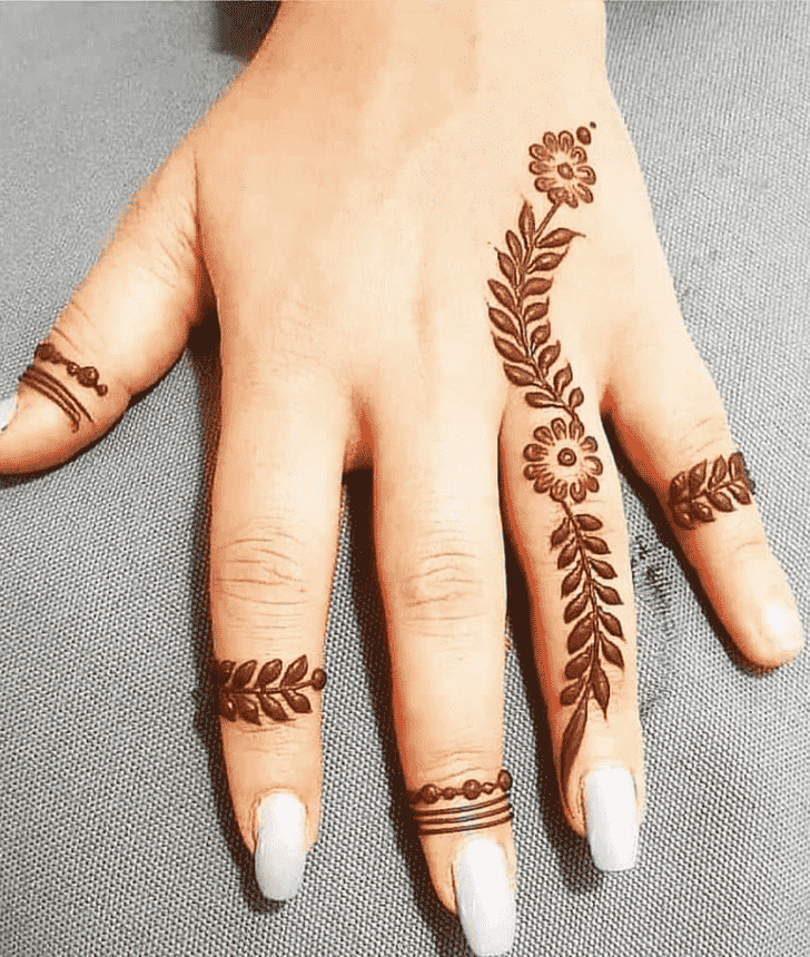 Nice Jalalabad Henna Design