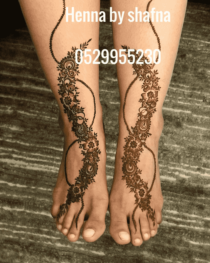 Enthralling Jamshedpur Henna Design