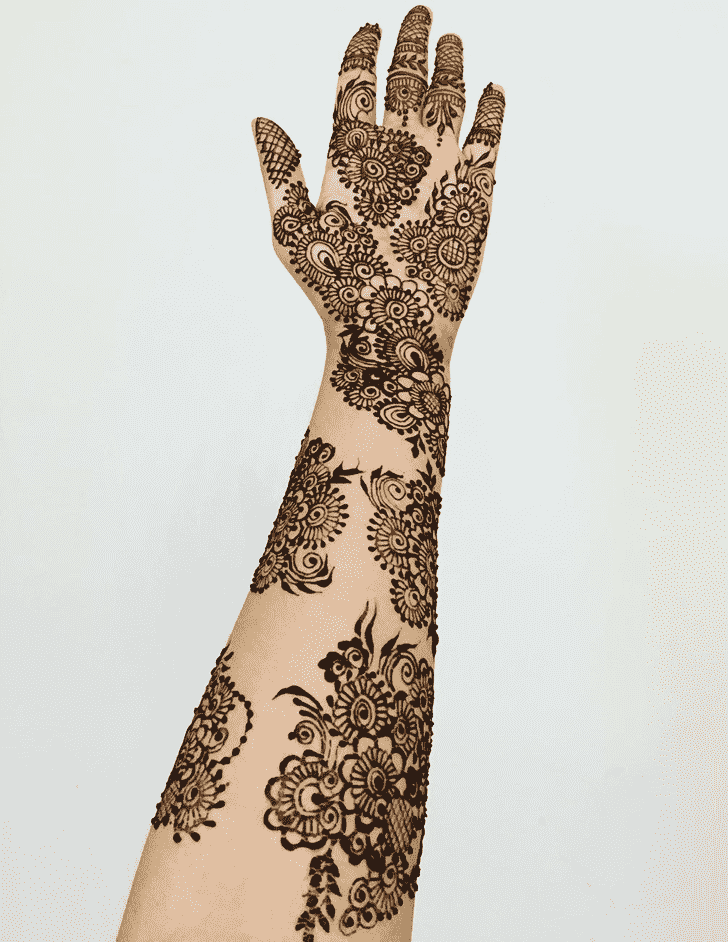 Inviting Jamshedpur Henna Design