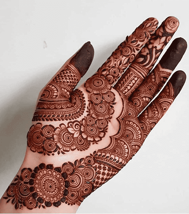Comely Janakpur Henna Design
