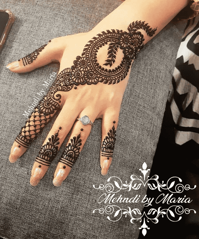 Delightful Janakpur Henna Design
