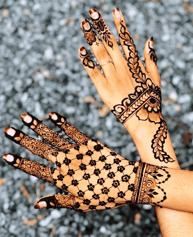 Enthralling Janakpur Henna Design
