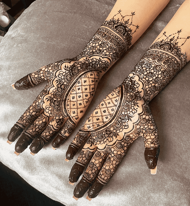 Gorgeous Janakpur Henna Design