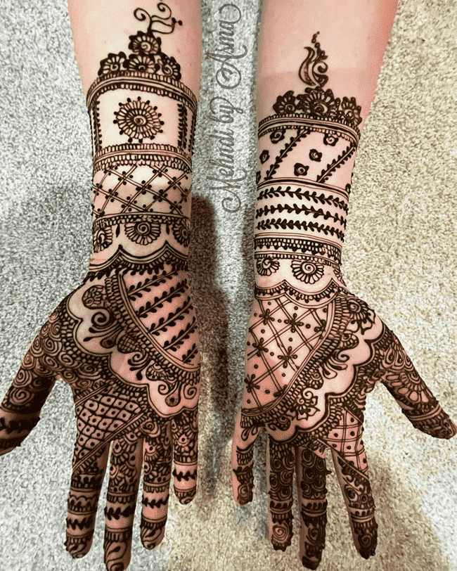 Grand Janakpur Henna Design