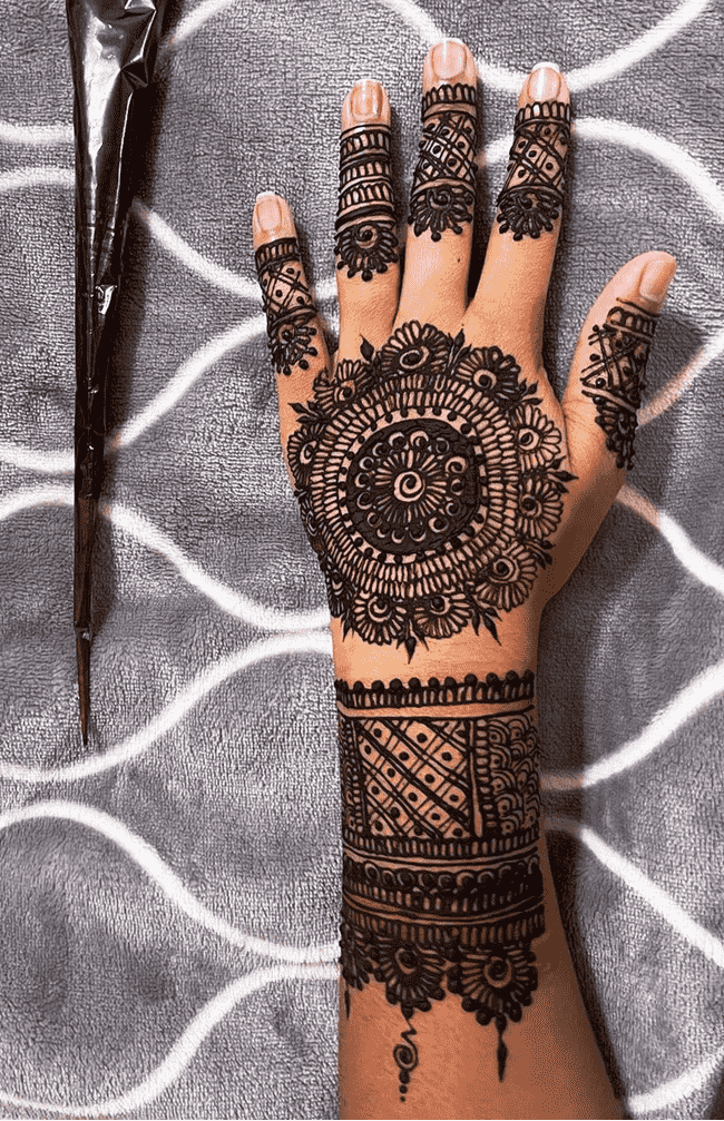 Radiant Janakpur Henna Design