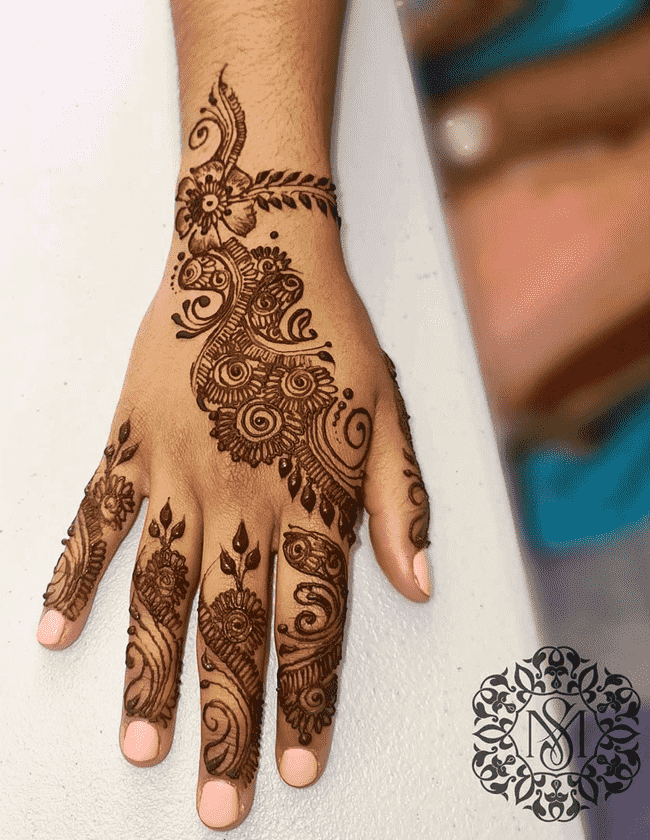 Superb Janakpur Henna Design