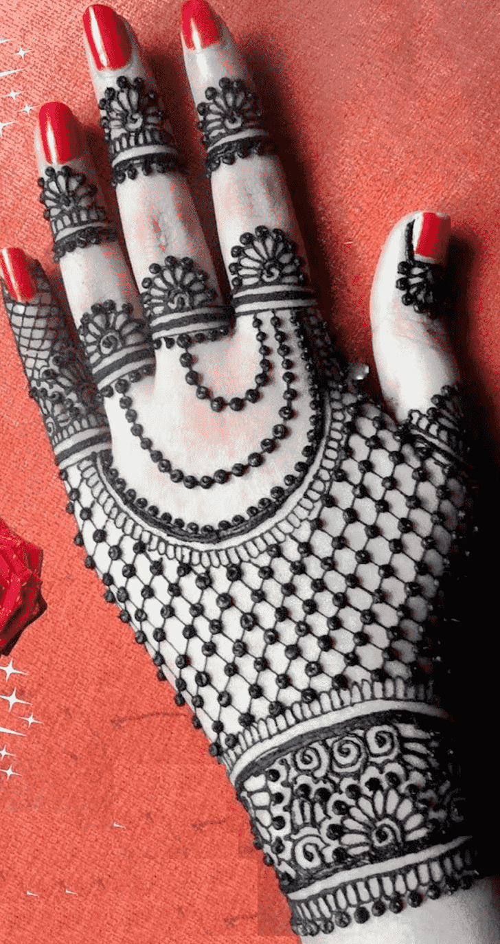 Captivating Jewellery Henna Design