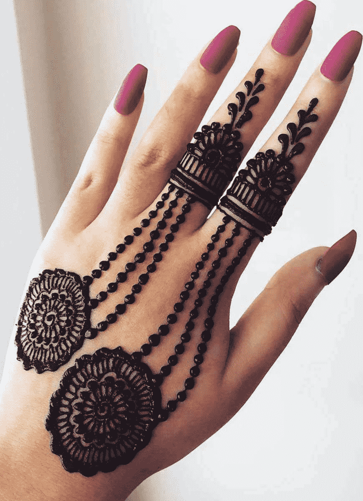 Arm Jewellery Henna Design
