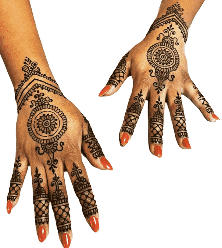 Delightful Jewellery Henna Design
