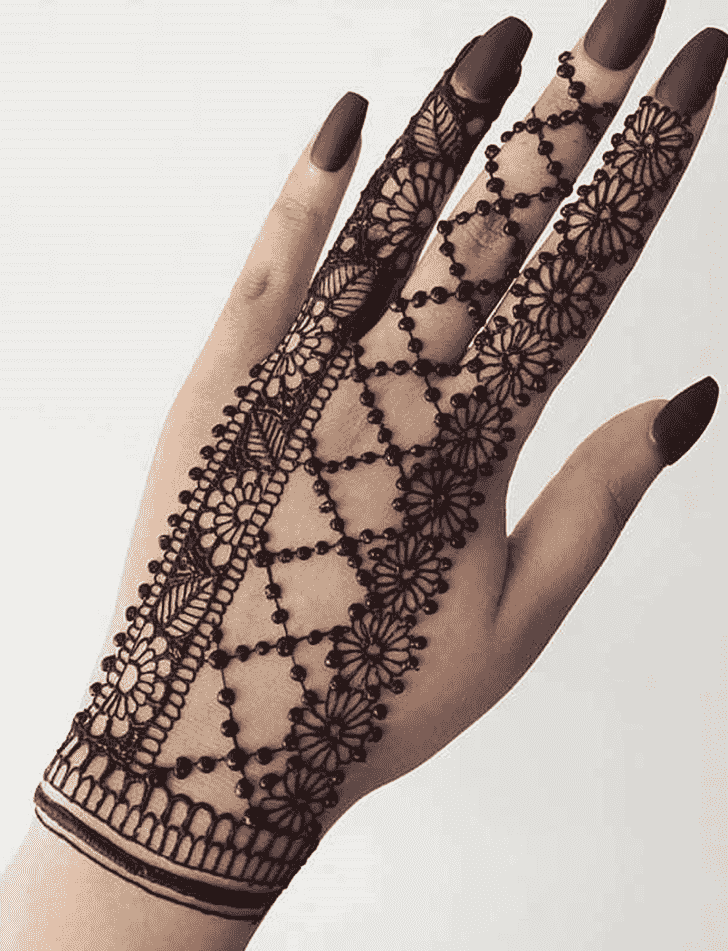 Stunning Jewellery Henna Design